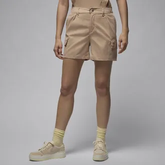 Nike Jordan Womens Jordan Chicago Shorts in Brown | FN5681-244