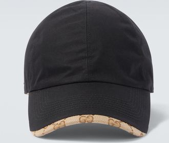 Gucci GG canvas cotton-blend baseball cap