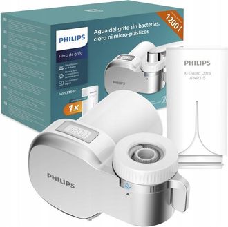 OEM Filtro De Agua Para Grifo Philips Awp3756p1/10 Con Pantalla Y Contador. Cartucho De Ultrafiltraci&oacute;n