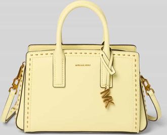 Michael Kors Handtasche mit Logo-Detail Modell Laila in Hellgelb, Gr&ouml;&szlig;e 1