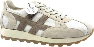Hogan Interactive Sneakers - Heren - Sneakers - Bruin - 43 1/2 EU - Leer - Schoenen