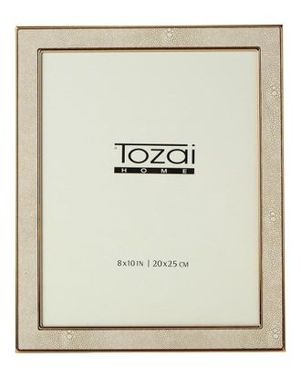 Tozai Home Home Astor 8X10 Shagreen Photo Frame