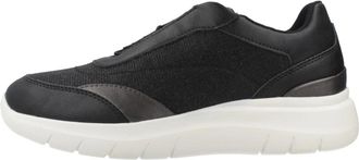 Geox D Plummery - Dames - Sneakers - Zwart - 39 EU - Schoenen