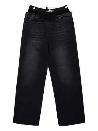 Prototypes Jeans met elastische tailleband - Zwart