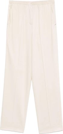 Joseph Relaxed Wide-Leg Trousers With High Elastic Waistband