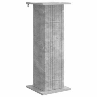 vidaXL Soporte De Plantas Gris Hormig&oacute;n 30,5 X 30 X 80,5 Cm Vidaxl