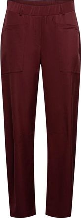 &Co Woman Renza Travel Broek - Dames - Vrijetijds broeken - Rood - S - Broeken