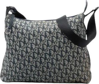 Dior Pre-owned Vintage Crossbody Tas - Dames - Vintage Schoudertas - Blauw - ONE Size - Vintage