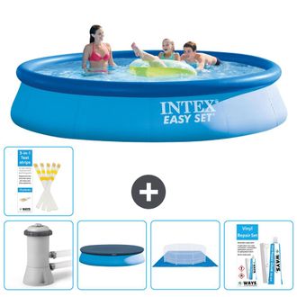 Intex Piscina Easy Set Redonda - 396x84 Cm - 8-piezas S22419