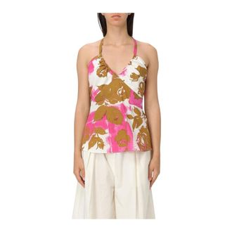 Liu Jo Dames, Tops, Veelkleurig, Maat: M Katoen