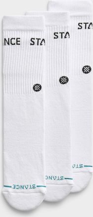 Stance Mens Origin neutral ribbed socks 3-pack