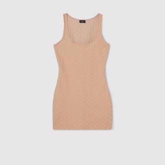 Gucci GG Jersey Jacquard Dress, Beige, Ready-to-wear