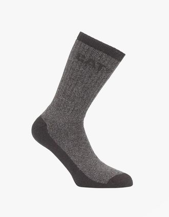CAT Mens CAT THERMO Mens Boot Socks 2 Pairs - Grey - Size: 6.5/7.5/6/8.5/11/8/7/9.5/9/10/10.5