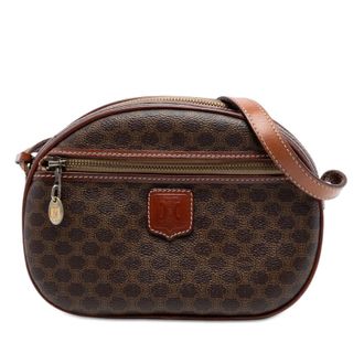 Celine Pre-owned Celine Macadam Coated Canvas Crossbody Ladies 3VE29MBDYEX1J8E6