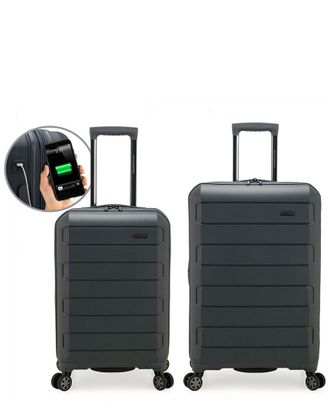 Travelers Choice TravelerS Choice Pagosa 2Pc Expandable Hardshell Spinner Set