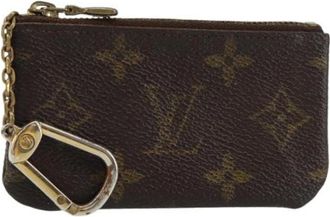 Louis Vuitton Pre-owned Wallets, female, Brown, Size: ONE SIZE Pre-owned Canvas Wallet