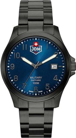 JDM Military Alpha I Blue Dial Mens Watch JDM-WG001-07