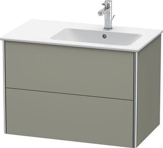 Duravit Duravit Xsquare Mueble De Pared 81.0 X 47.8 Cm, 2 Cajones, Para