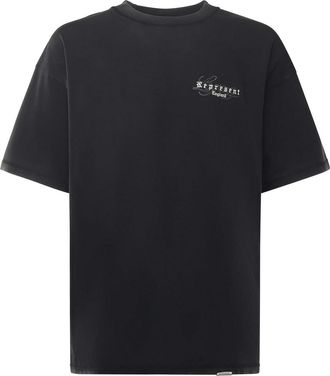 Represent Legacy Overprint T-Shirt In Cotton Jersey
