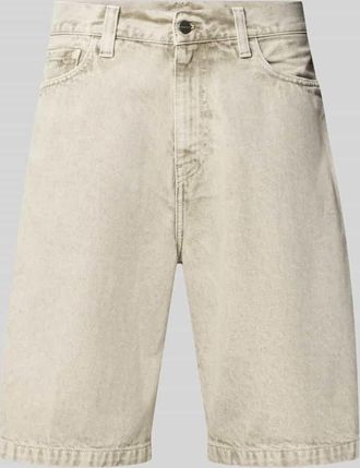 Carhartt Work in Progress Jeansshorts mit Eingrifftaschen Modell Smithfield in Gruen, Gr&ouml;&szlig;e 29