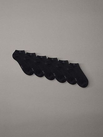 Calvin Klein 6-pack enkelsokken met logo