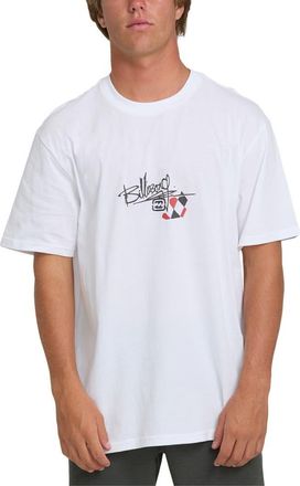 Billabong A.I. Argyle Premium Graphic T-Shirt in White at Nordstrom, Size Medium