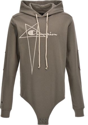 Rick Owens Champion X Rick Owens Hooded Bodysuit