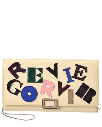 Roger Vivier Mini Buckle Patent Wallet On Chain