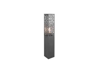 Trio Cooper Palo Da Esterno Antracite H. 60cm Ip44 1 Luce Attacco E27