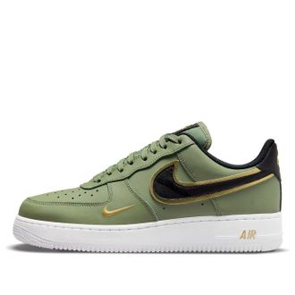 Nike Air Force 1 07 LV8 Metallic Swoosh Pack - Oil Green DA8481-300