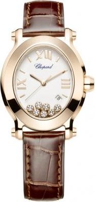 Chopard Pre-owned Chopard Diamond Mother of Pearl Dial Ladies Watch 275350-5001