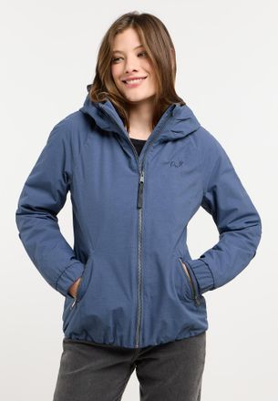 Ragwear Outdoorjacke RAGWEAR DIZZIE WARM, Damen, Gr. M, blau (indigo blau), Web, Obermaterial: 100% Polyester, unifarben, figurumspielend h&uuml;ftlang, elastische