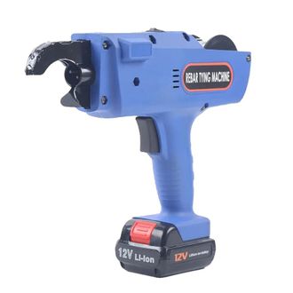 OEM M&aacute;quina Autom&aacute;tica Para Atar Cables, Dise&ntilde;o Port&aacute;til, 2 Bater&iacute;as De Iones De Litio, Color Azul