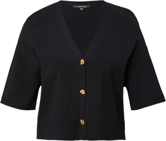 Comma Dames, Truien, Zwart, Maat: M