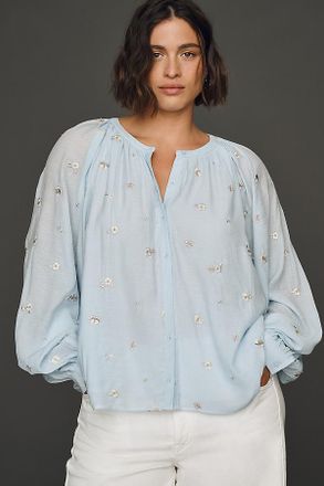 English Factory Embroidered Top