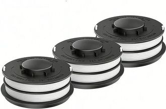 OEM Carrete De Repuesto De Hilo Para Desbrozadora 3405685 Para Cortac&eacute;sped Einhell Gc-et 4530 (juego De 3 Piezas)