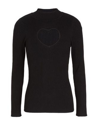 8 by YOOX HEART SHAPED CUT-OUT CREWNECK