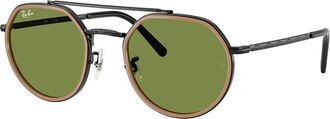 Ray-Ban RB3765 92794E Mens Sunglasses Brown Size 53