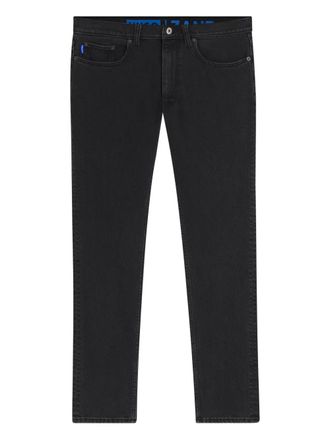 HUGO BOSS five-pocket cotton jeans - men - Cotton/Elastane - 32/34 - Black