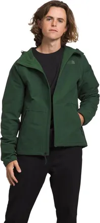 The North Face Camden Soft Shell Jacket Mens Pine Needle Hooded UPS1145