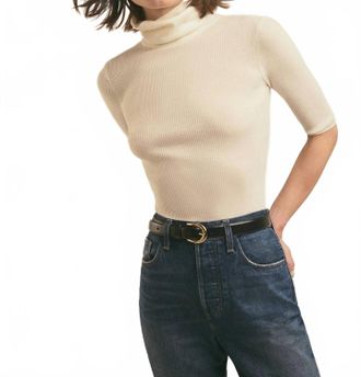 Favorite Daughter The Amelia Top In Ivory