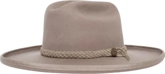 Goorin Brothers Garden Plains Wool Fedora in Taupe Men Wool