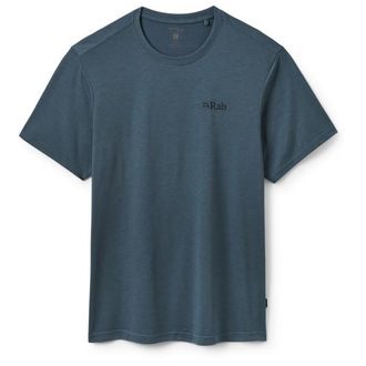 RAB Crimp Logo Tee Funktionsshirt f&uuml;r Herren | blau
