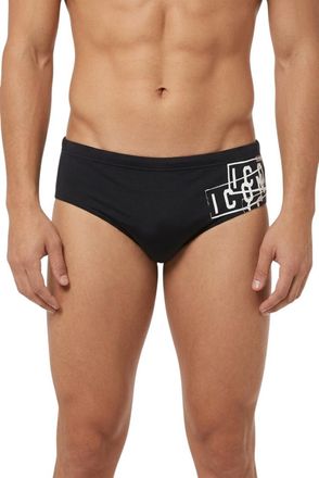Dsquared2 Black Logo Swim Brief