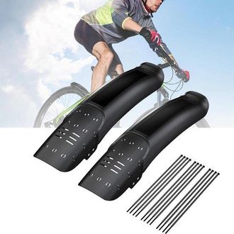 OEM Juego De Guardabarros Para Bicicleta De Monta&ntilde;a De 2 Piezas - Guardabarros De Pl&aacute;stico Universales Para Uso En Exteriores