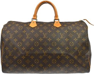 Louis Vuitton Speedy Monogram Canvas Brown Canvas Handbag (Pre-Owned)