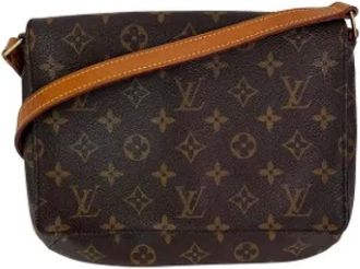 Louis Vuitton Pre-owned Cross Body Bags, female, Brown, Size: ONE SIZE Pre-owned Canvas louis-vuitton-bags