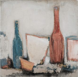 Schubiger M&ouml;bel Bild Stillleben Flaschen