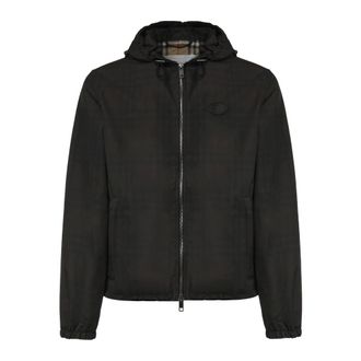 Burberry Light Jackets - Jackets - Hombre - Marr&oacute;n - S