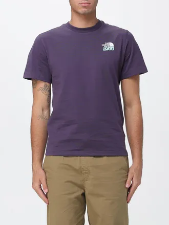 The North Face T-shirt girocollo in cotone con stampa logo